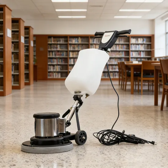 Single Disc Floor Polisher At201 2HP 175rpm 2000W Ipx5 Electric Commercial Industrial Floor Polishing Tool